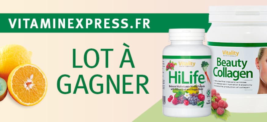 GAGNEZ VOS PRODUITS VITAMINEXPRESS - SunAlpes Radio
