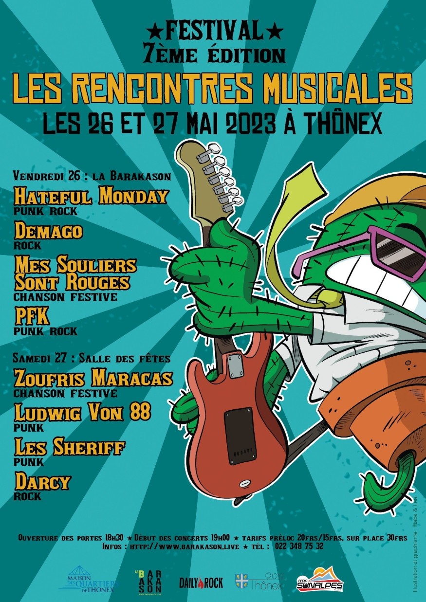 Gagnez vos places pour les 7èmes Rencontres Musicales à Thônex - SunAlpes Radio